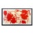Donald Sultan, Lantern Flowers, Feb 18, 2012, Huge Hand Signed Screen Print, 45 X 80 In. Framed, 2012 For Sale