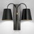 Shaftersbury Black Bronze Double Wall Light For Sale - Image 4 of 4