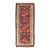 Antique Persian Camel Hair Serab Runner With Tribal Medallion Design Rug For Sale