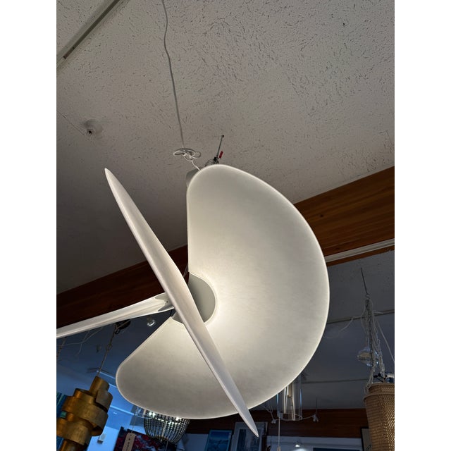 Luceplan Levante Chandelier, Large For Sale - Image 4 of 12