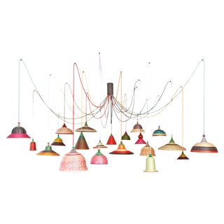 Eperarara Siapidara 21-RHT Pet Ceiling Lamp from Alvaro Catalán De Ocón For Sale