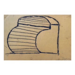 Richard Snyder Abstract Expressionist Drawing For Sale