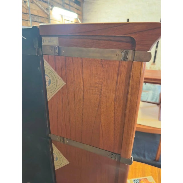 Large Corner Sectional Barrister Bookcase by Studio Globe Wernicke For Sale - Image 4 of 11