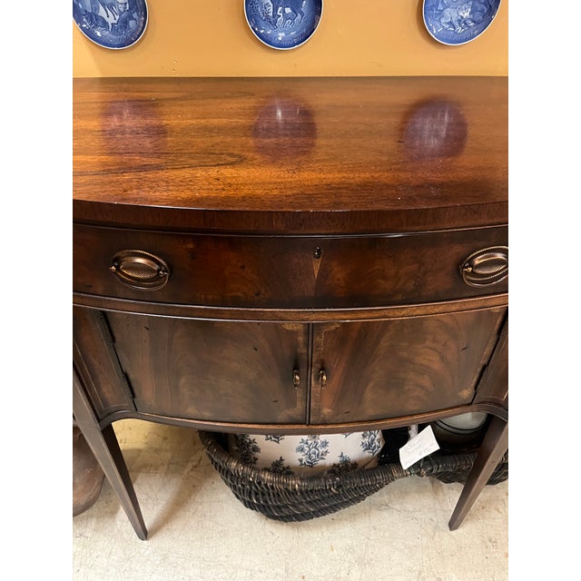 Traditional Vintage Hickory Chair Sideboard From Usa For Sale - Image 3 of 8