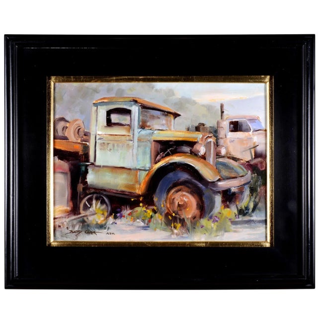 Betty Carr "Retired" Oil Painting on Linen For Sale - Image 6 of 6