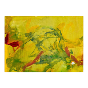 Robert O'Meara Abstract Composition in Green Oil