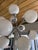 1970s 1970’s Mid-Century Modern Lightolier 12-Light Atomic Chrome & Milk Glass Sputnik Chandelier For Sale - Image 5 of 12