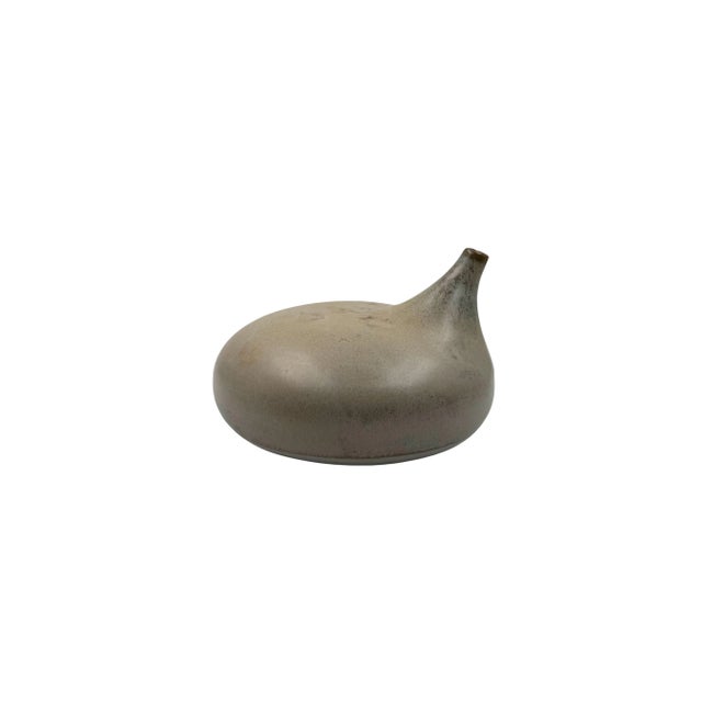 Mid-Century Organic Modern Gres Vase from Franco Bucci, Italy, 1970 For Sale - Image 17 of 17