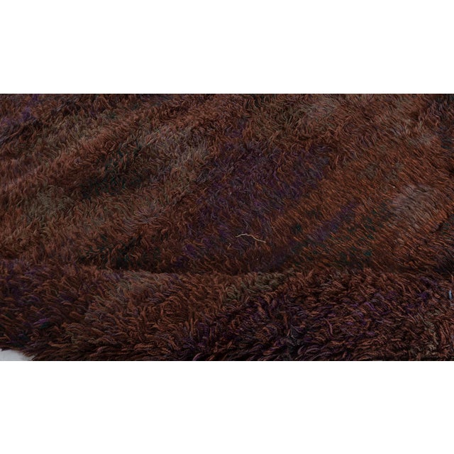 Doris Leslie Blau Vintage Swedish Rya Rug For Sale - Image 4 of 9