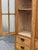 Pine Glazed Bookcase or Storage Cupboard With Four Drawers For Sale - Image 13 of 17