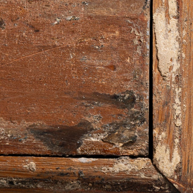 Sienna Early 19th Century Swedish Sienna Gustavian Patinated Wood Secretary Desk For Sale - Image 8 of 15