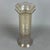 Modern Double Artistic Glass Vase in Amber with Gold Leaf Crackle from Velab Artigiani del Vetro, 1970s For Sale - Image 3 of 11
