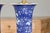 Mid-Century Modern Mid 20th Century Mid Century Modern Porcelain Blue and White Table Lamps with Blooming Trees, a Pair For Sale - Image 3 of 12