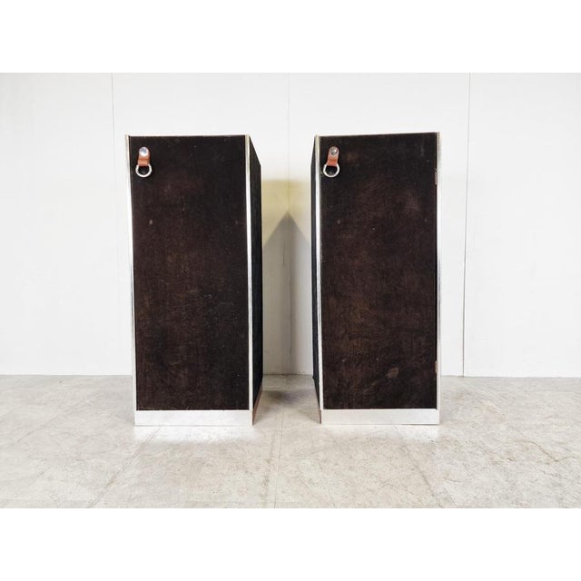 Vintage Cabinets by Guido Faleschini for Hermes, 1970s, Set of 2 For Sale - Image 6 of 12