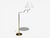 Mid-Century Modern Armaturhantverk Göteborg, Articulating Floor Lamp, Brass, Fabric, Sweden, 1960s For Sale - Image 3 of 11