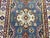 Textile Blue Kazak Wool Rug With Three Medallions and Ivory Border, 3'4" X 4'10" For Sale - Image 7 of 14