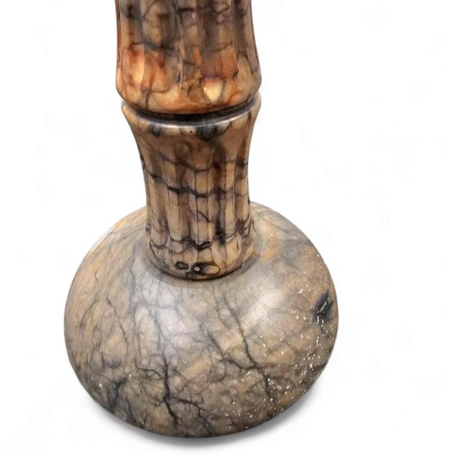 Alabaster Table Lamp from Pegasan, Spain, 1970s For Sale - Image 13 of 14