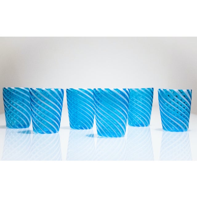 Murano Glasses by Mariana Iskra for Ribes the Art of Glass, Set of 6 For Sale - Image 14 of 15