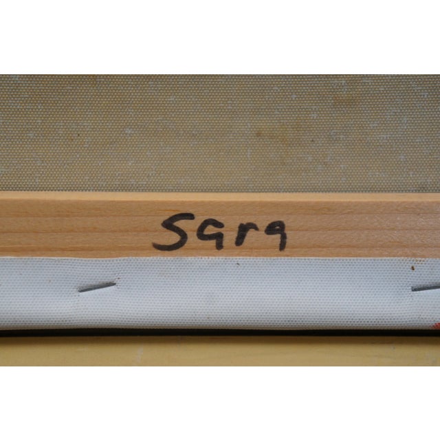 Late 20th Century Impressionist Paris Cityscape Street Scene Oil Painting by Douglas Framed 42" For Sale - Image 10 of 12