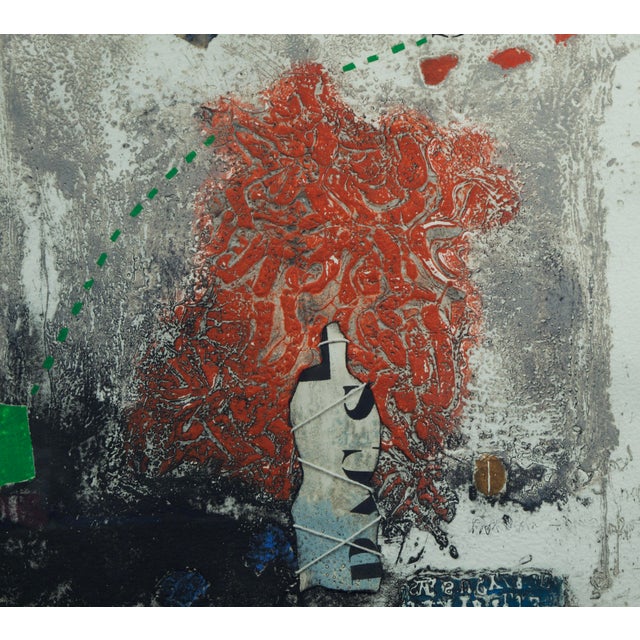 Abstract Late 20th Century Carborundum Print by James Coignard, Edition 32/50 For Sale - Image 3 of 7