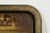 Metal English 19th Century Painted Tôle Tray Depicting Playful Dogs and Turtle Doves For Sale - Image 7 of 11