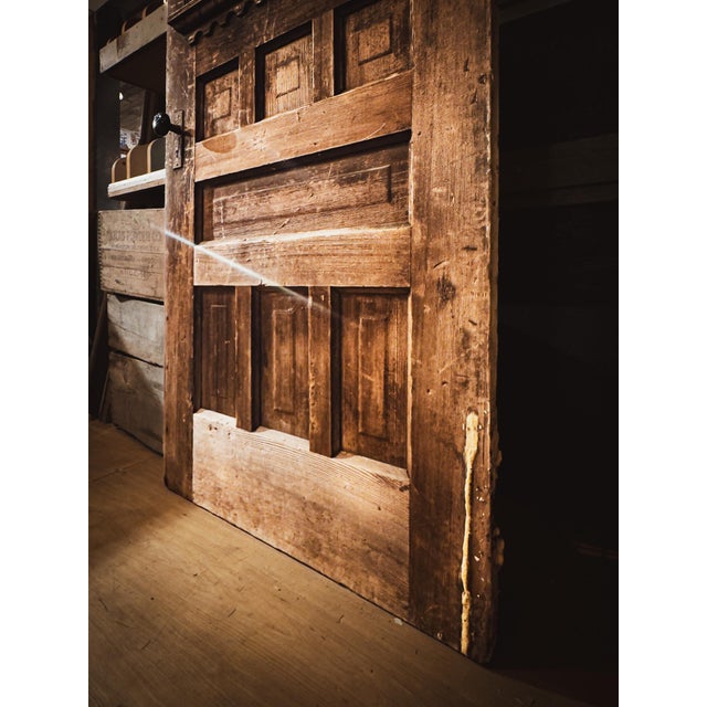 Early 20th Century Wooden Door For Sale In Portland, OR - Image 6 of 18