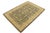 Art Nouveau Boho Chic Charcoal/Beige Wool Rug - 4'2'' X 5'10'' For Sale - Image 3 of 10