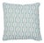Schumacher X Veere Grenney Belvedere 16" Pillow in Sky For Sale