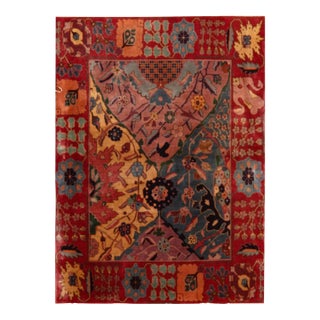 Nazmiyal Collection Antique Agra Rug For Sale