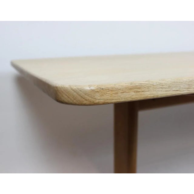 Børge Mogensen Oak Model 18 Shaker Dining Table by Børge Mogensen, 1960s For Sale - Image 4 of 8