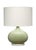 Moss Table Lamp, Sage Green For Sale In Los Angeles - Image 6 of 6