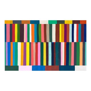 Color Rhythm Series: Held Abstract Art by Poppy Dodge For Sale