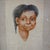 Diego Rivera. Portrait of an Indigenous Mexican Child Antique Framed Reproduction For Sale - Image 4 of 5