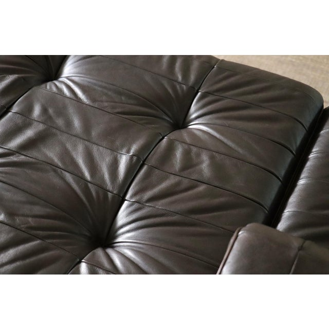 Fantastic DS-88 patchwork leather sofa designed and manufactured by De Sede, Switzerland 1970s. The modular couch consists...