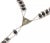 Late 20th Century Onyx Beads 800 Silver Cross Rosary Pendant Necklace For Sale - Image 5 of 8