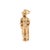 Metal Vintage 14k Gold Figural u.s. Army Soldier Charm for a Bracelet For Sale - Image 7 of 13