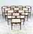 Beautiful Set of 10 Rosewood Dining Chairs By Johannes Andersen For D-Scan. Retains Original Tags & Upholstery. Gorgeous...