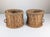 Spanish Andalusian Rustic Woven Esparto Baskets, 1960s, Set of 2, in Good conditions. Designed 1960 to 1969