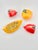 Wonderful set of vintage ceramic fruit. Hand made. Perfect to add to a bowl for display. These are pre-owned items so...