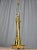 Frederick Cooper 1990s Frederick Cooper Brass Faux Lantern Column Footed Table Lamp For Sale - Image 4 of 17