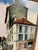 Early 20th Century Elisee Maclet, French Impressionist Oil Painting Elisee Maclet Paris Montmartre Street Scene For Sale - Image 5 of 7