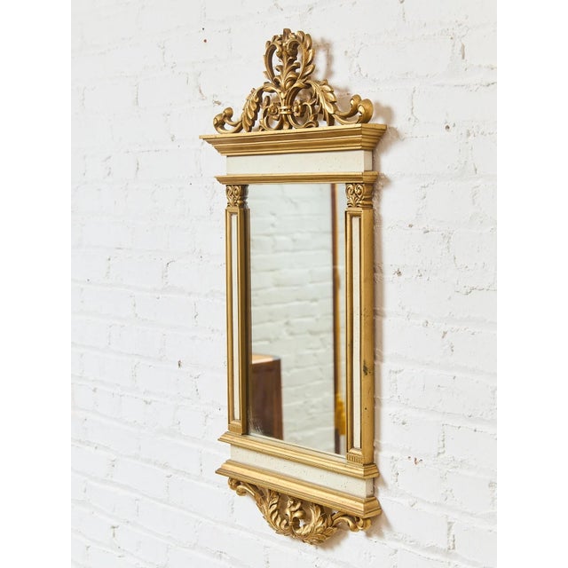 Inspired by simple, minimalist forms, this vintage mirror creates an atmosphere of calm and balance in any room of your home.