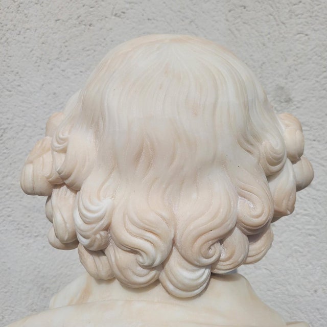 Shakespeare, White Bust, 1800s, Marble For Sale - Image 13 of 18