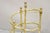 Victorian Sarreid LTD Victorian Style Polished Brass Cast Iron Spiral Umbrella Cane Stand For Sale - Image 3 of 10