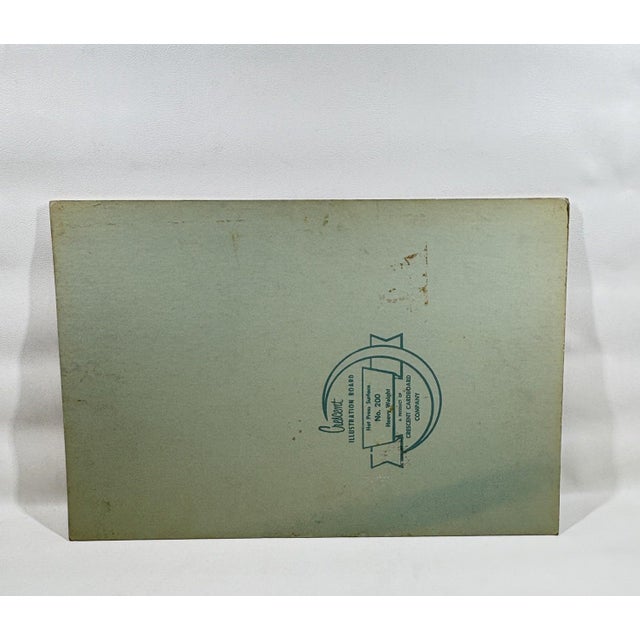 Drawing/Sketching Materials 1980 Steve Le Bailly Original Graphite Illustration of Union Pacific #490 For Sale - Image 7 of 8