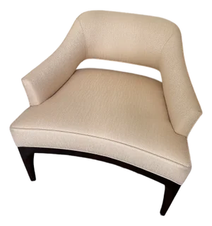 Mid-Century Club Chair in Jim Thompson Fabric