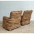 Ralph Lauren Vintage Twisted Rush Lounge Chairs After Ralph Lauren For Sale - Image 4 of 12