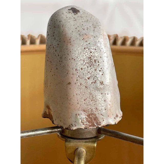 Vintage Terracotta Table Lamp For Sale - Image 4 of 7