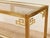 Mastercraft Brass 1970’s Hollywood Regency Entry Table, Attributed For Sale In Los Angeles - Image 6 of 9