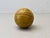 Beige Vintage Leather Ball, 1960s For Sale - Image 8 of 9